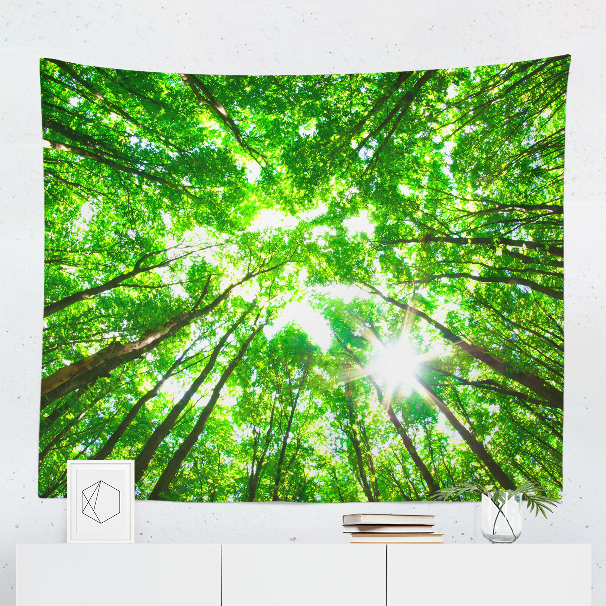 Nature Tapestry Nature Wall Tapestry Forest Tapestry Etsy