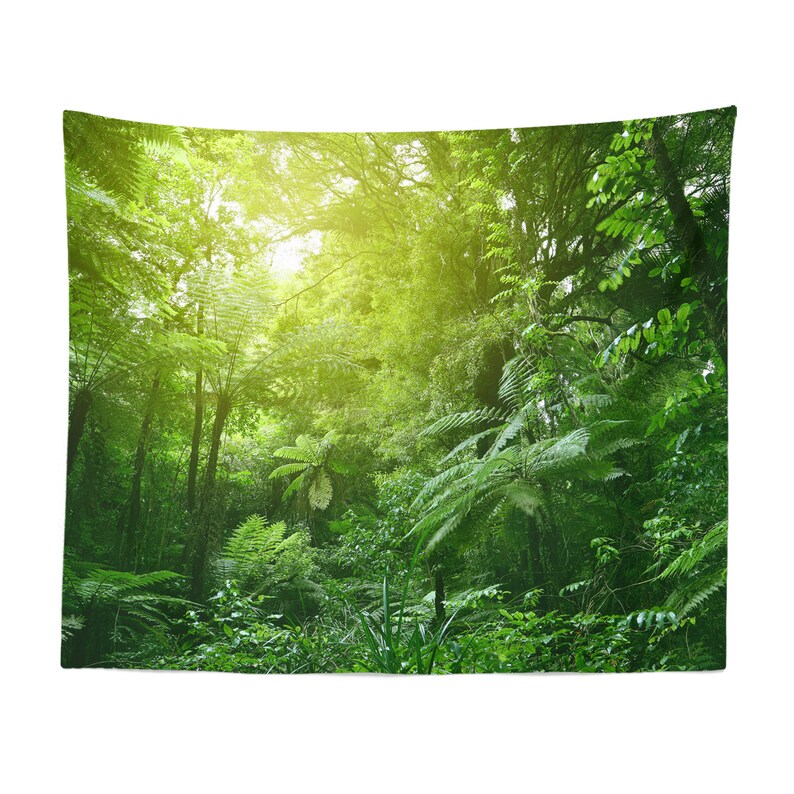 Jungle Tapestry Wall Hanging Art Decor image 1