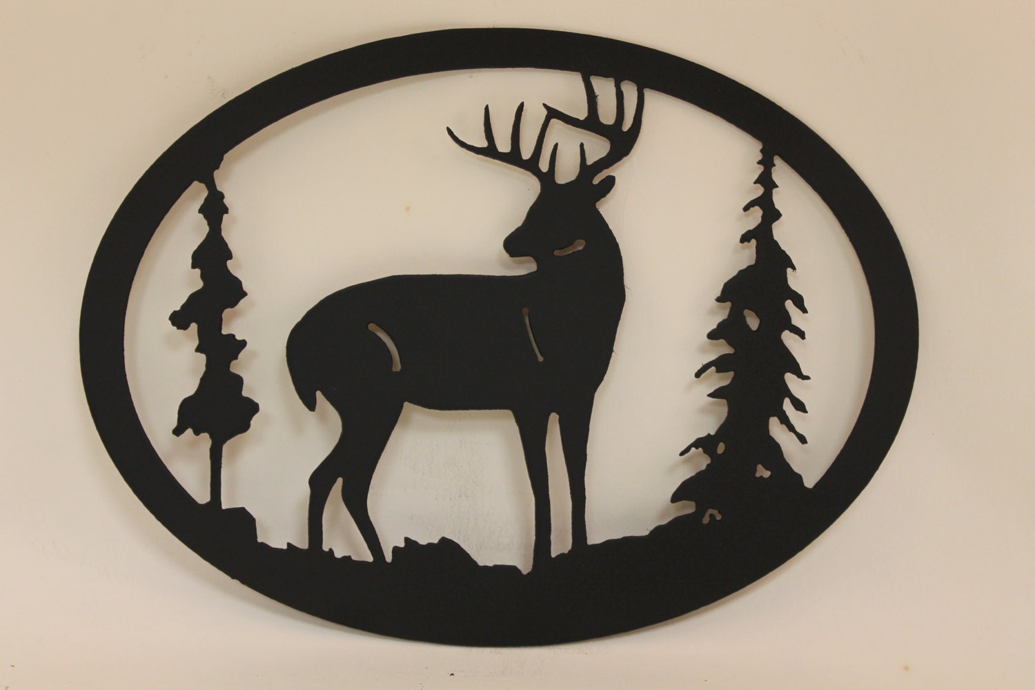 Bear Elk & Deer Metal Wall Art Etsy