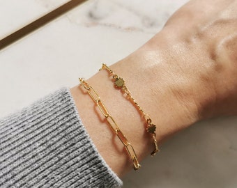 Gold Bar Bracelet, Bar Bracelet, Gold Bracelet, Statement Gold Bracelet, Thick Chain Bracelet, Gold Chain Bracelet, Thick Gold Bracelet