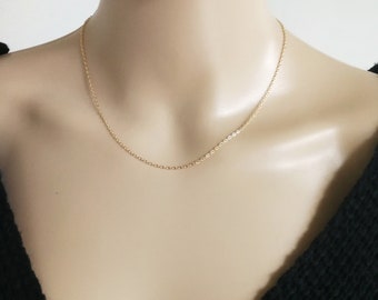 Gold Necklace, Silver Necklace, Gold Dainty Necklace, Silver Dainty Necklace, Delicate Necklace, Layering Necklace, Everyday Necklace, gift