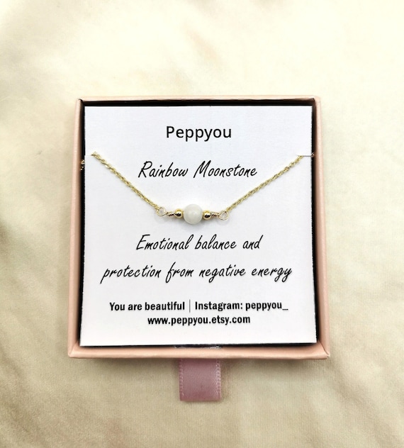 Rainbow Moonstone Gold Filled Bracelet, Dainty Gemstone Chain Bracelet, Minimalist June Birthstone Jewelry, Tarnish resistant