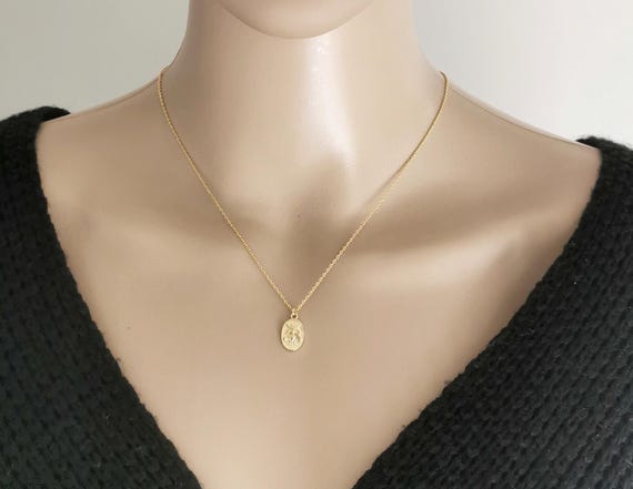 Bee Necklace, Gold Bee Necklace, Gold Bee Charm Necklace, Gold Bee Pendant Necklace, Bee Jewelry, Gold Necklace, Birthday Gift, Gift for Her