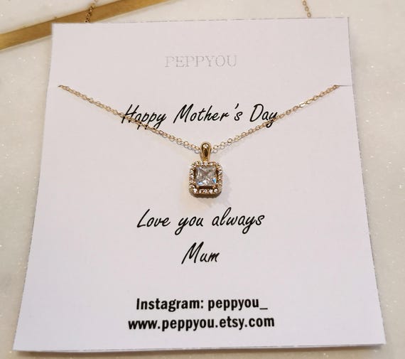 Mothers Day Necklace, Mothers Day, Mothers Day Gift, Gift for Mom, Mom Necklace, Necklace for Mom, Heart Necklace, Mother Necklace, Mom
