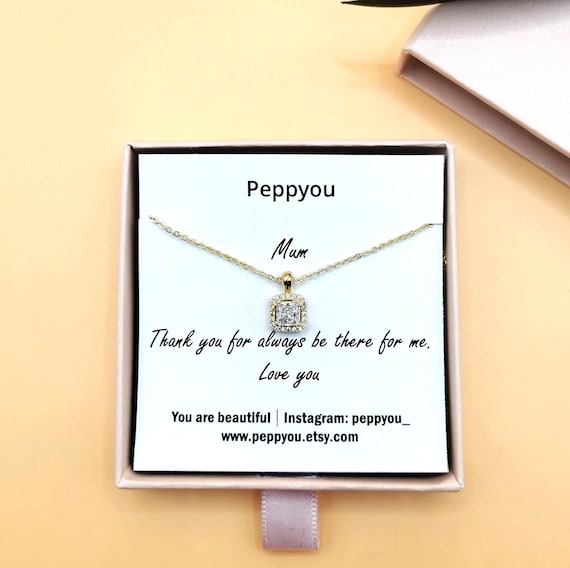 Cubic Zirconia Necklace, Cz Necklace, Wedding Necklace, Bridal Necklace, Mom Necklace, Sister Necklace