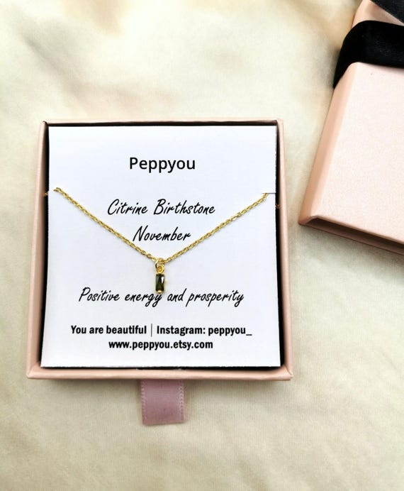 Birthstone Necklace, Dainty Birthstone Necklace, December Birthstone Necklace, January Birthstone Necklace, Custom Birthstone