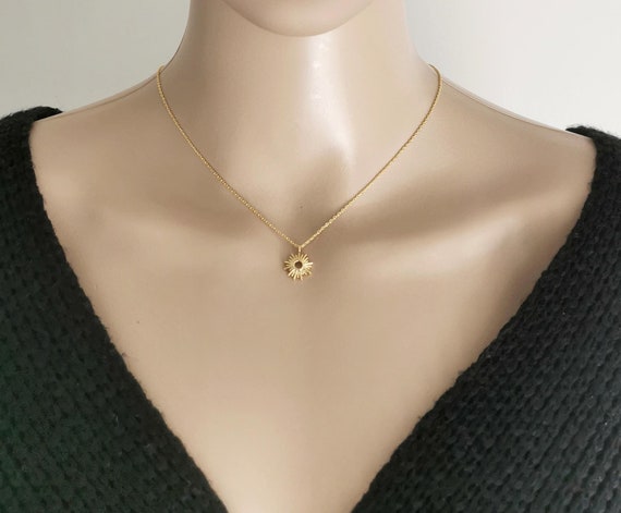 North Star Necklace, Gold North Star Necklace, Star Necklace, Gold Star Necklace, Celestial Necklace, Birthday Gift, Compass Necklace, Gift