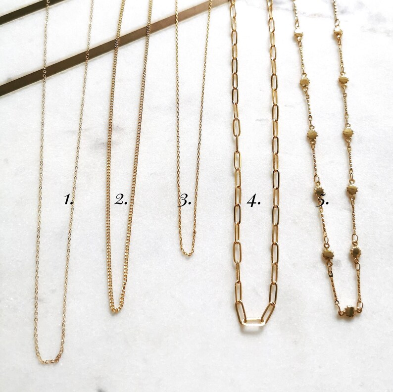 Initial Necklace, Cursive Initial Necklace, Letter Necklace, Dainty Gold Necklace, Delicate Gold Necklace Bild 3