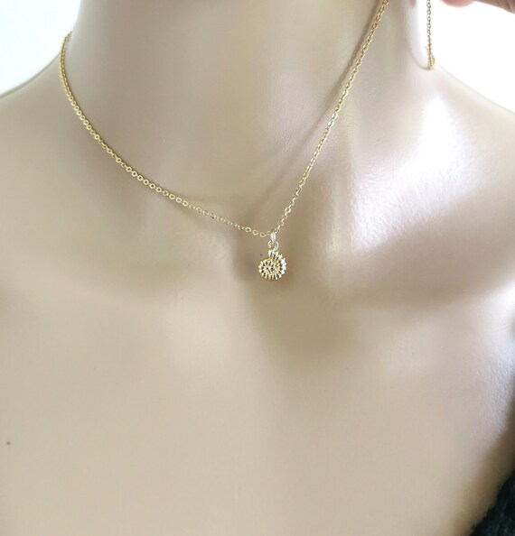Conch Necklace, Gold Filled Necklace, Shell Necklace, Dainty Shell Necklace