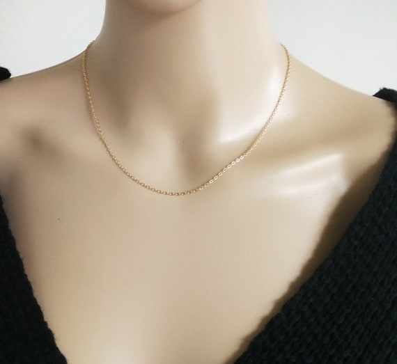 Gold Necklace, Silver Necklace, Gold Dainty Necklace, Silver Dainty Necklace, Delicate Necklace, Layering Necklace, Everyday Necklace, gift