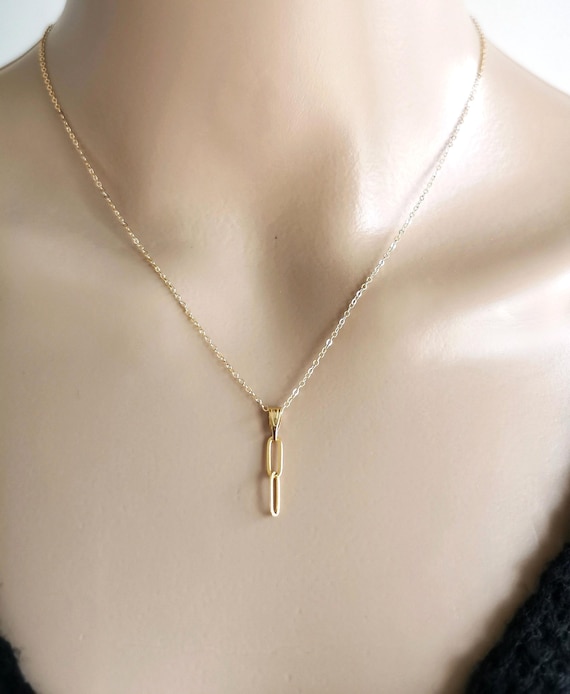 Gold Necklace, Gold Choker, Dainty Gold Necklace, Delicate Gold Necklace, Minimalist Gold Necklace, Everyday Necklace, Gold Pendant Necklace