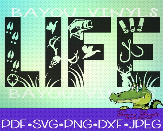 Download Hunting Life Hunting Svg Fishing Life Deer Hunter Cricut Etsy