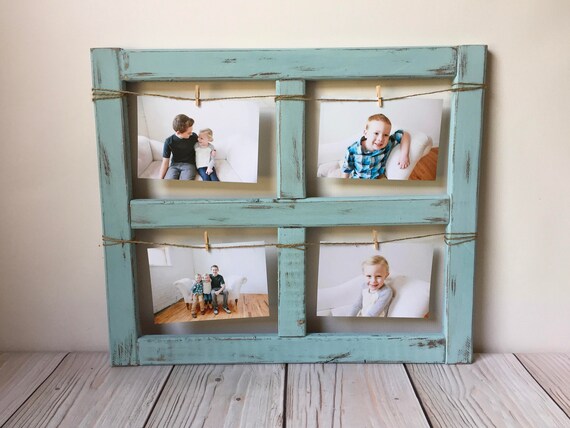 Window Frame Picture Frame Gift Farmhouse Decor Old Etsy