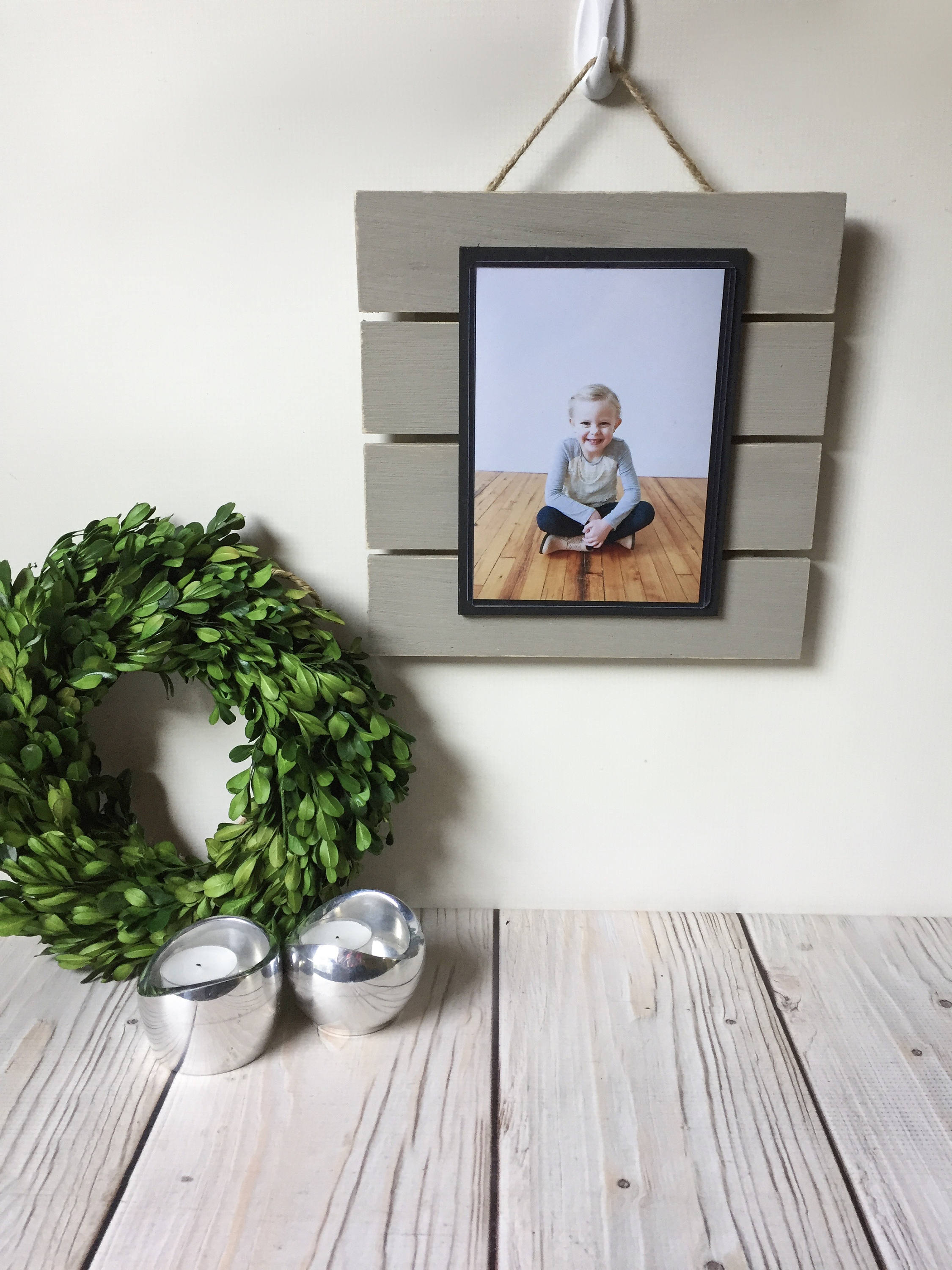 Picture Frame Farmhouse Decor Wood Frame 5x7 Picture Etsy