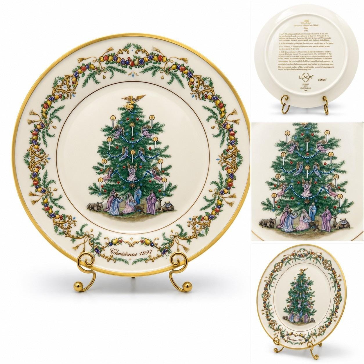 1997 Lenox Collector Plate - Etsy
