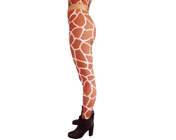 Giraffe print leggings hot sale
