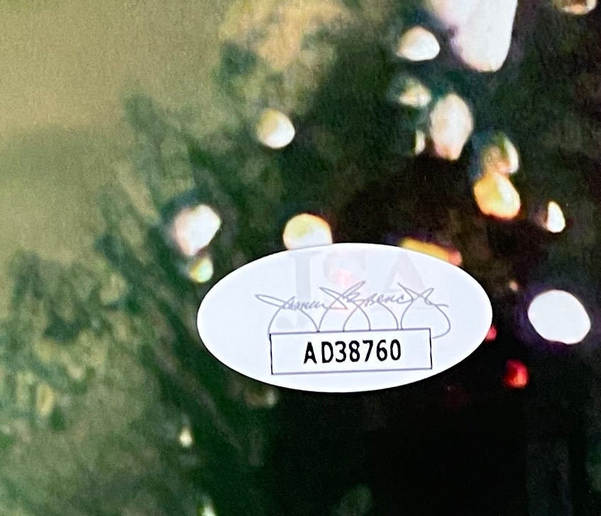 Chevy Chase Randy Quaid Signed 11x14 Christmas Vacation Eggnog Photo