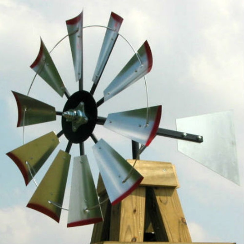 30 Inch Windmill Head and Tail Kit for 8 Foot Windmill tower Etsy