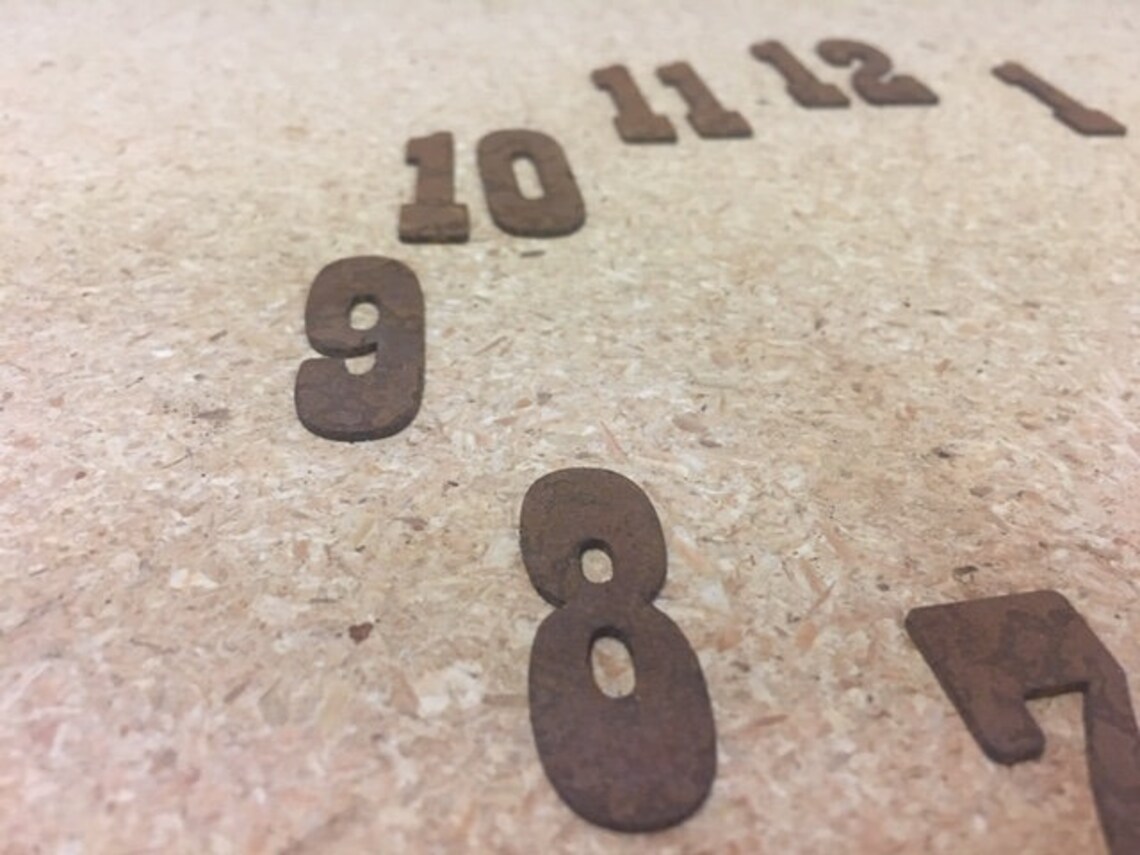 3 Inch Metal Numbersrusty numbersCraftsDIY MetalAddress Etsy
