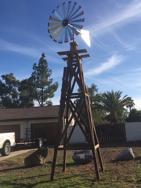 Outdoor 60 Inch Windmill Kit Diy Windmill Windmill Real Windmill