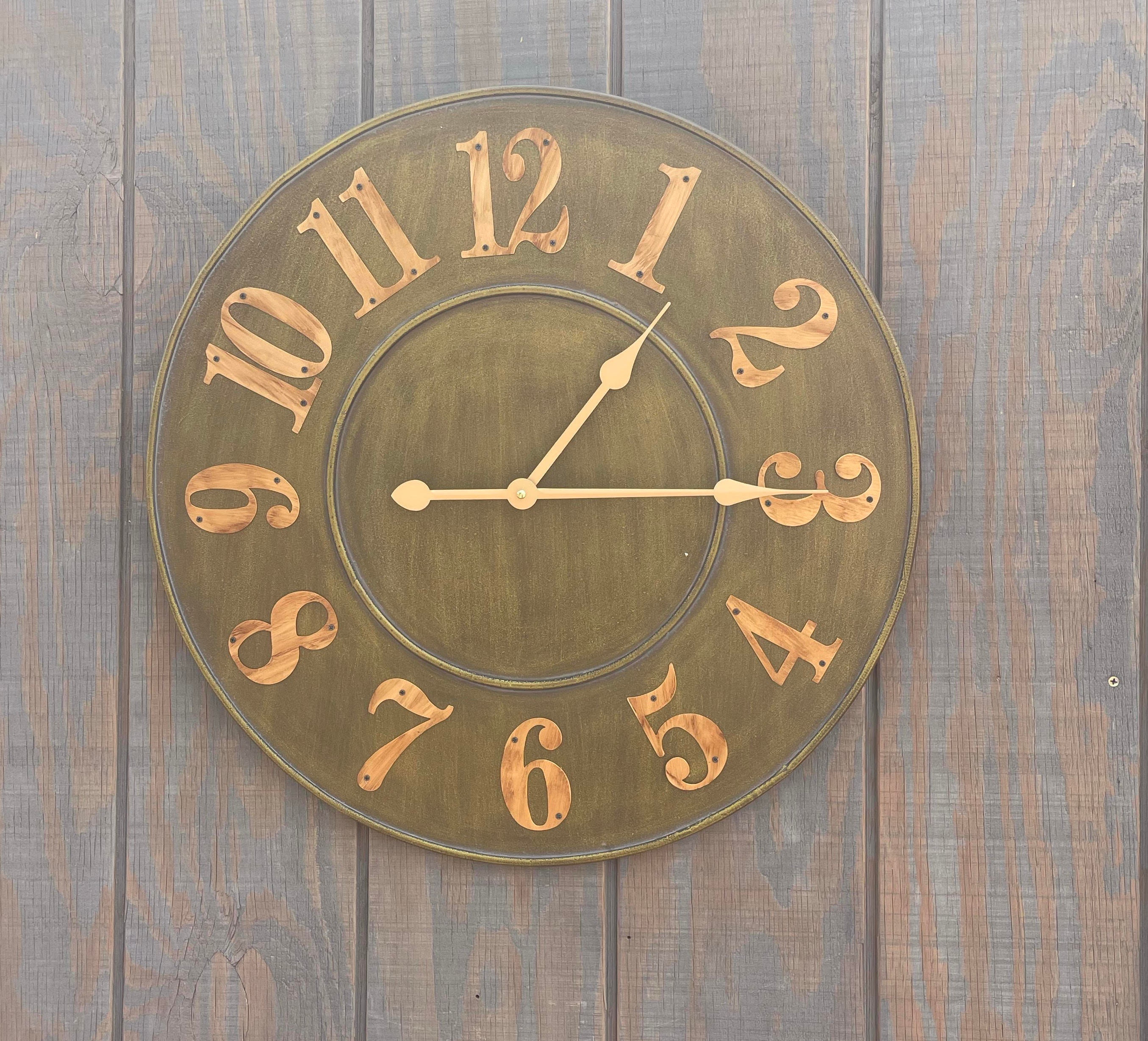 LARGE Queensland Wall Clock Etsy