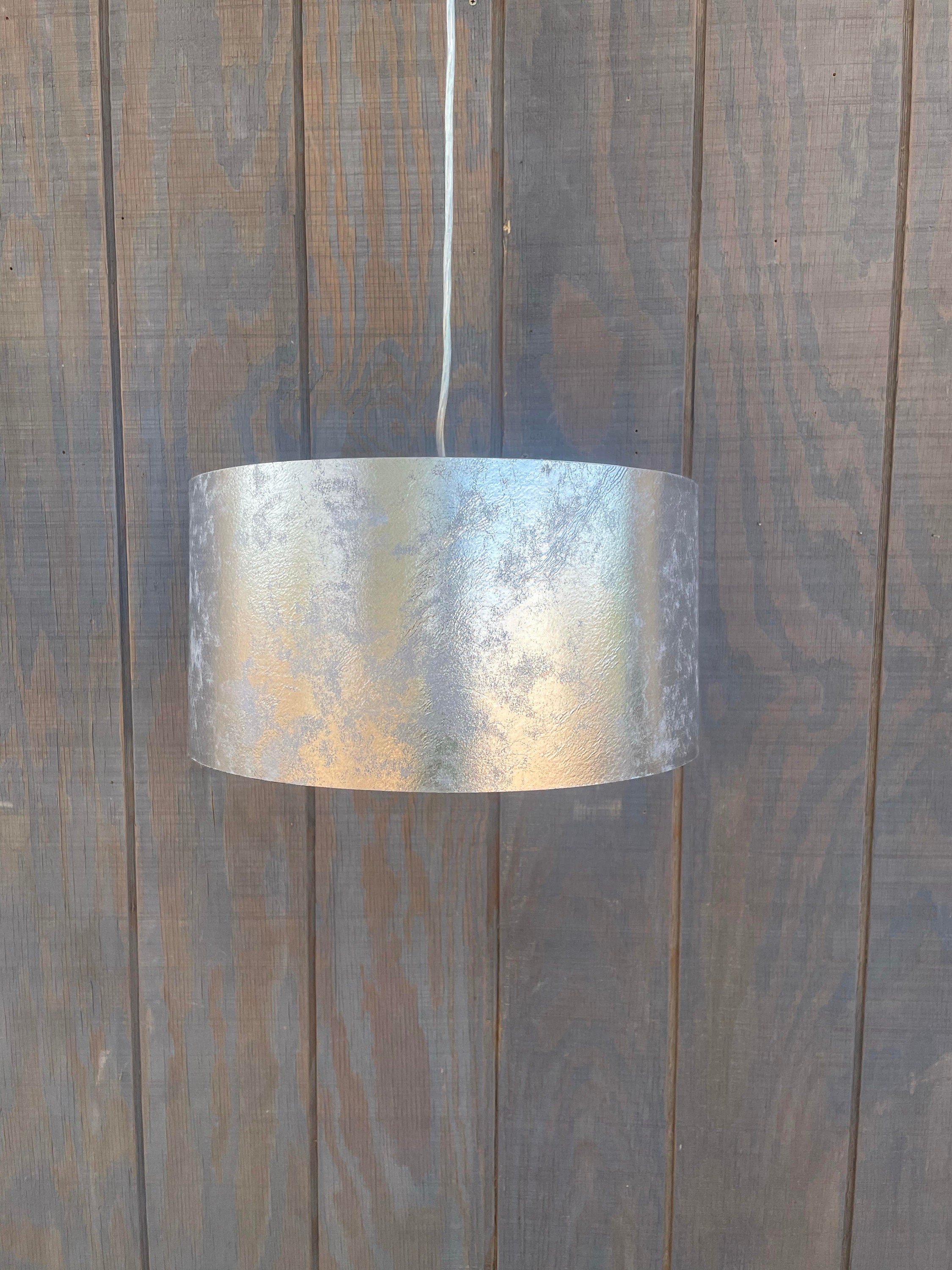Silver Pendant Light Etsy