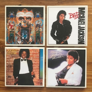 Michael Jackson Album Coasters
