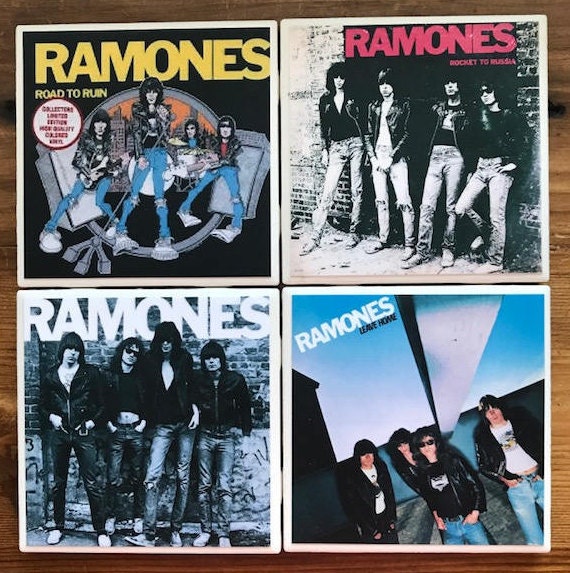 The Ramones Album Coasters - Etsy