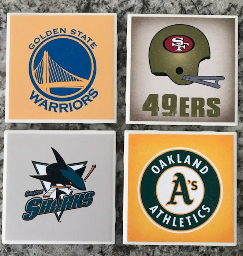Pick Your Favorite Sports Teams Coasters Etsy