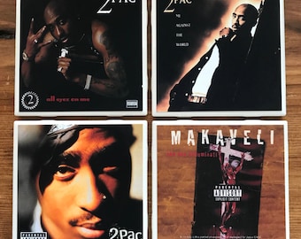 Tupac Album Cover Coasters