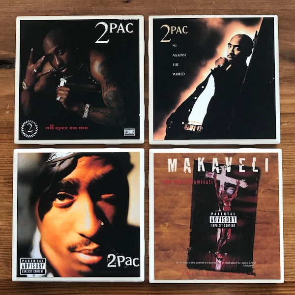 Tupac Album Cover Coasters