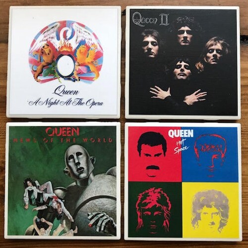 Queen Album Cover Coasters Etsy queen-album-cover-coasters-etsy