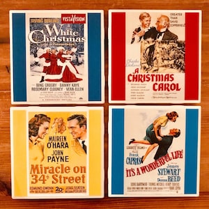 Christmas Movie Coasters