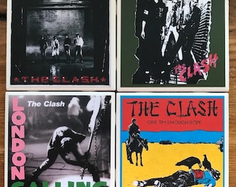 The Clash Album Coasters