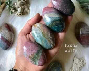 Ocean Jasper Palm Stone