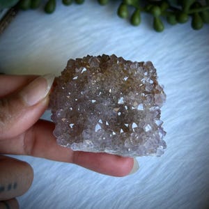 Amethyst Spirit Quartz Cluster, Ametrin Spirit Quartz Cluster, funkelnder funkelnder Quarz