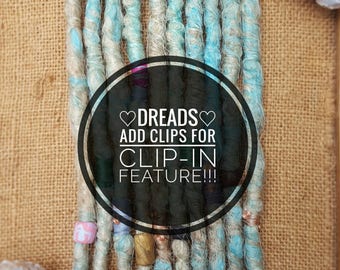 Read Before Purchase:    Clips ONLY, Add Clips to your Dread Set, Clip-in Dreads, CLIPS ONLY