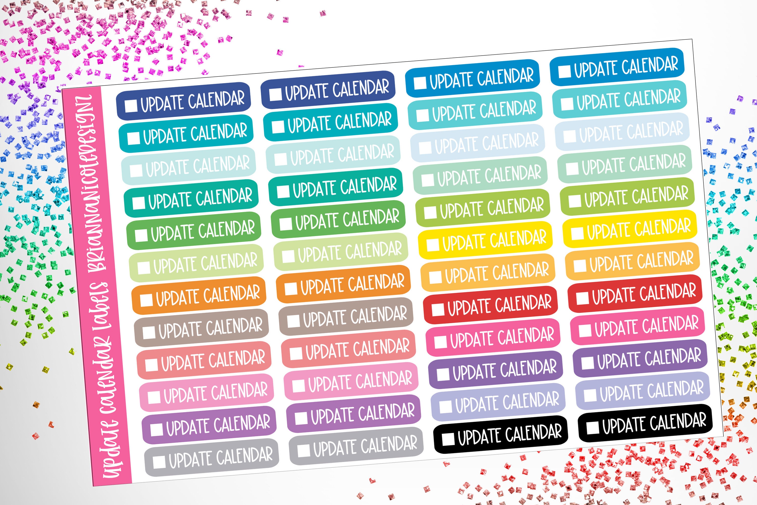 how to create labels for mac calendar