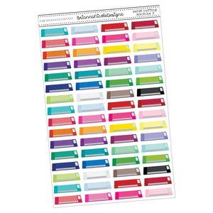 SS128 Cutting machines 3 | planner stickers