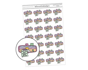 SS150 Dont look back | planner stickers