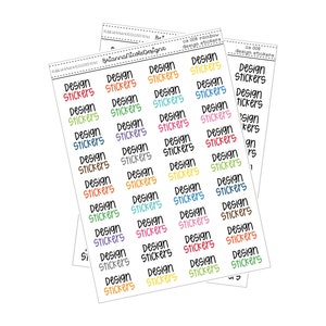 CS 008 Design stickers scripts | planner stickers
