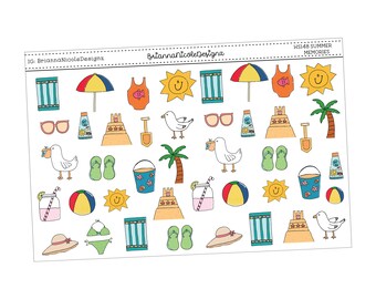 hs 148 Summer memories | planner stickers