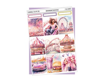 KIT 270 Carnival fun | summer sticker kits