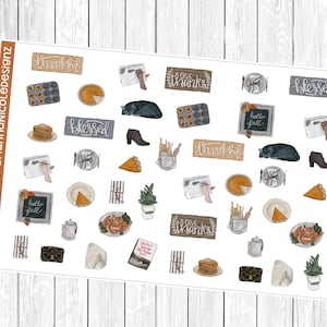 November deco | planner stickers