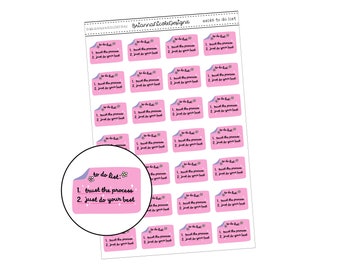 SS146 To do list | planner stickers