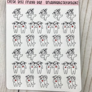 Chloe best friend day | planner stickers
