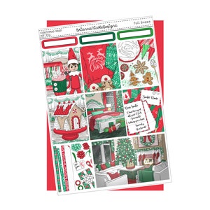 KIT 222 Christmas Prep | weekly planner sticker kit
