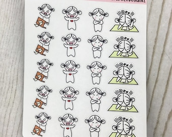Chloe frustrated | planner stickers
