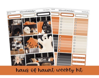 KIT 213 Haus of haunt | weekly planner sticker kit