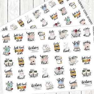 Teacher planner icons | planner stickers